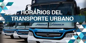 Horarios del transporte publico